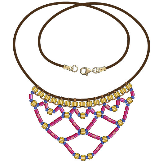 Sweet Dreams Necklace with E beads Instructions